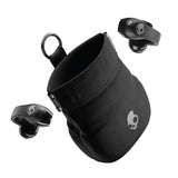 Skullcandy Push 720 Open Auriculares Open Ear Inalámbricos Bluetooth, Impermeables, Diseño Ligero de Clip, 30 Horas de Autonomía, Bolsito de Carga Inalámbrica, Micrófono para iPhone Android - Negro