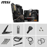 MSI Placa Base Meg X870E Ace MAX, ATX. Soporta procesadores AMD Ryzen 9000/8000/7000, AM5-64MB BIOS ROM, 110A SPS VRM, Memoria DDR5 (hasta 9000+ MT/s OC), M.2 y PCIe 5.0, USB4, Wi-Fi 7, 10G LAN