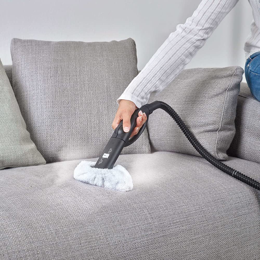 Polti Vaporetto Eco Pro 3.0, Limpiador a Vapor con Caldera y Tapa de Seguridad, Potencia Máxima de la Caldera 2000 W, Depósito de 2 L, 9 Accesorios Incluidos, Made in Italy, Gris