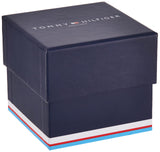 Tommy Hilfiger Reloj Analógico de Cuarzo multifunción para hombre con Correa en Acero Inoxidable