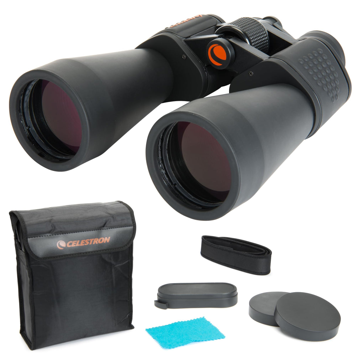 Celestron 71007 SkyMaster 12x60mm Prismáticos Celestron Prism con Lente Multicapa, Cristal prismático BaK-4 y Funda de Transporte, Negro
