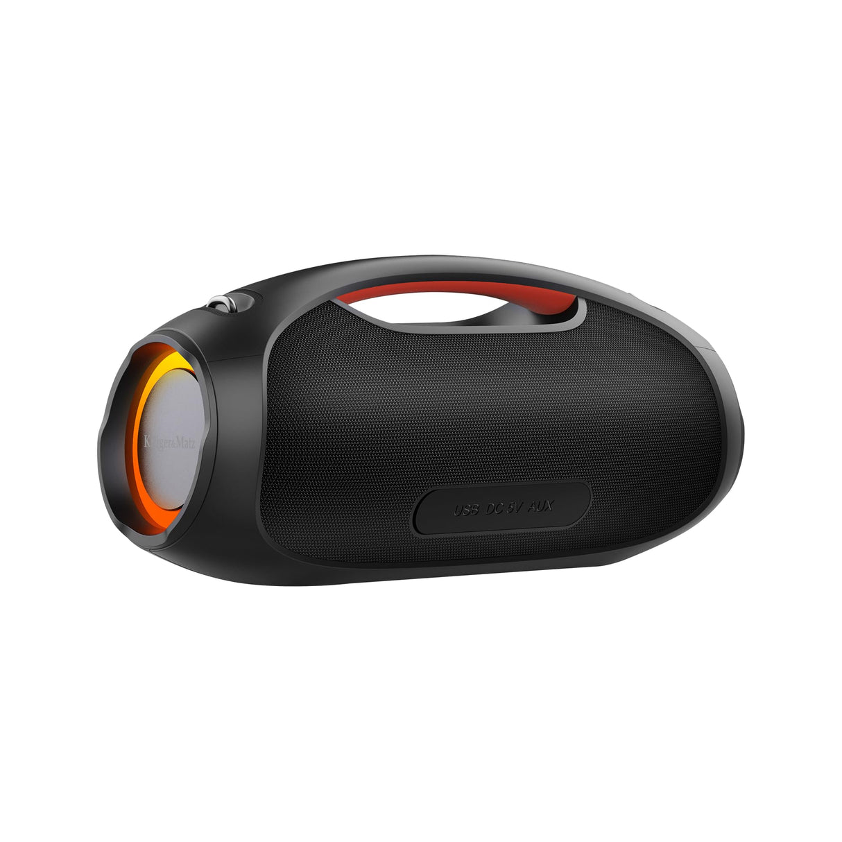 Kruger&Matz Altavoz Bluetooth Inalámbrico Street X-BAJO Potencia 60W Protección IPX6 Retroiluminación RGB KM0572