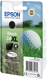 Epson C13T34714020 16.3ml Negro Cartucho de Tinta - Cartucho de Tinta para impresoras, Negro, Workforce Pro WF-3725DWF, Workforce Pro WF-3720DWF, 16,3 ml, Caja