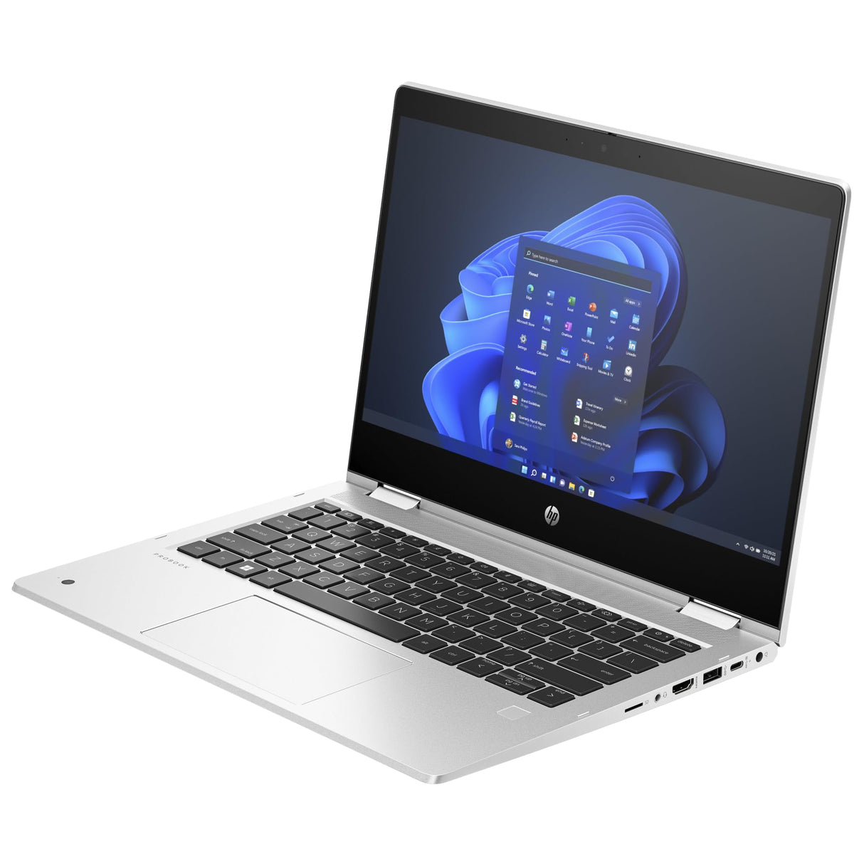 HP Pro x360 435 G10 (816F1EA) (Silber, Windows 11 Pro 64-bit, 512 GB SSD)