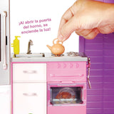 Barbie Dreamhouse Casa de Muñecas - La casa de Sus Sueños , 3 Pisos y 8 Habitaciones - Ascensor - Luz y Sonido - 70 Accesorios Regalo para Niños de 3-7 Años, GNH53