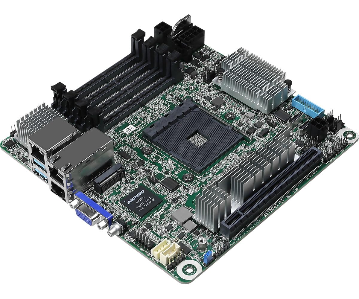 Asrock X570D4I-2T - Placa Base AMD X570 (Ranura AM4 Mini ITX)