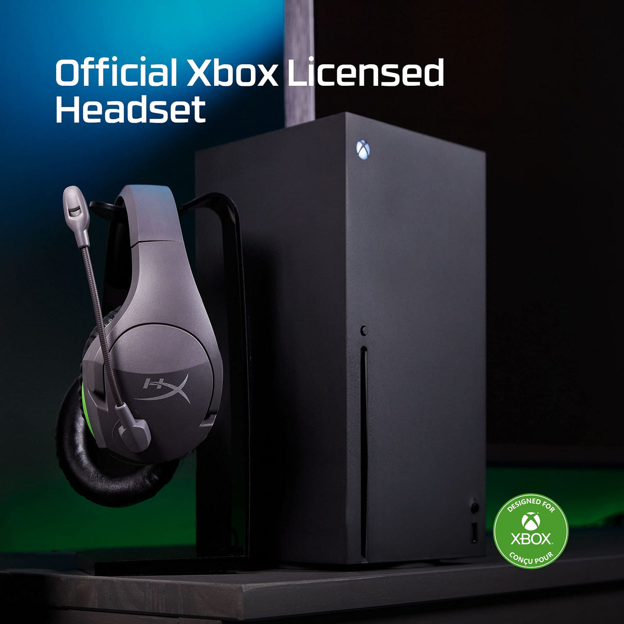 HyperX CloudX Stinger Core – Auriculares inalámbricos para Xbox Series X|S and Xbox One, con cancelación de ruido, control del micrófono, mezclador de chat integrado
