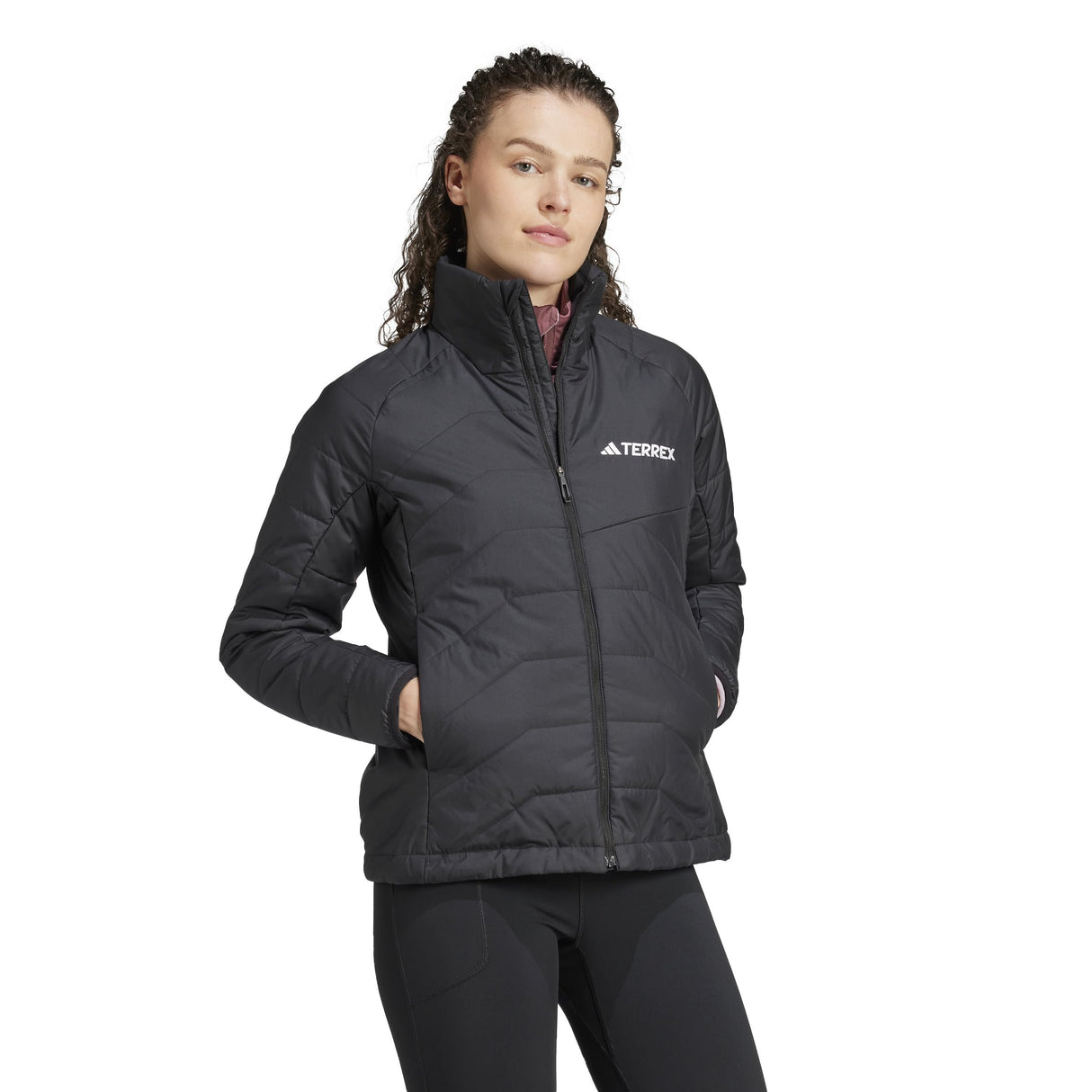 adidas Mujer Terrex Multi Synthetic Insulated Jacket, black, S