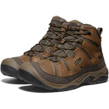 KEEN Circadia Mid Waterproof, Botas para Senderismo Hombre, Bison/Brindle, 42 EU
