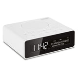 TechniSat DIGITRADIO 51 - Radio Despertador DAB+ (DAB, FM, Radio Reloj, Despertador con 2 Tiempos de Alarma Ajustables, Función de Repetición, Temporizador, Pantalla Regulable) Blanco