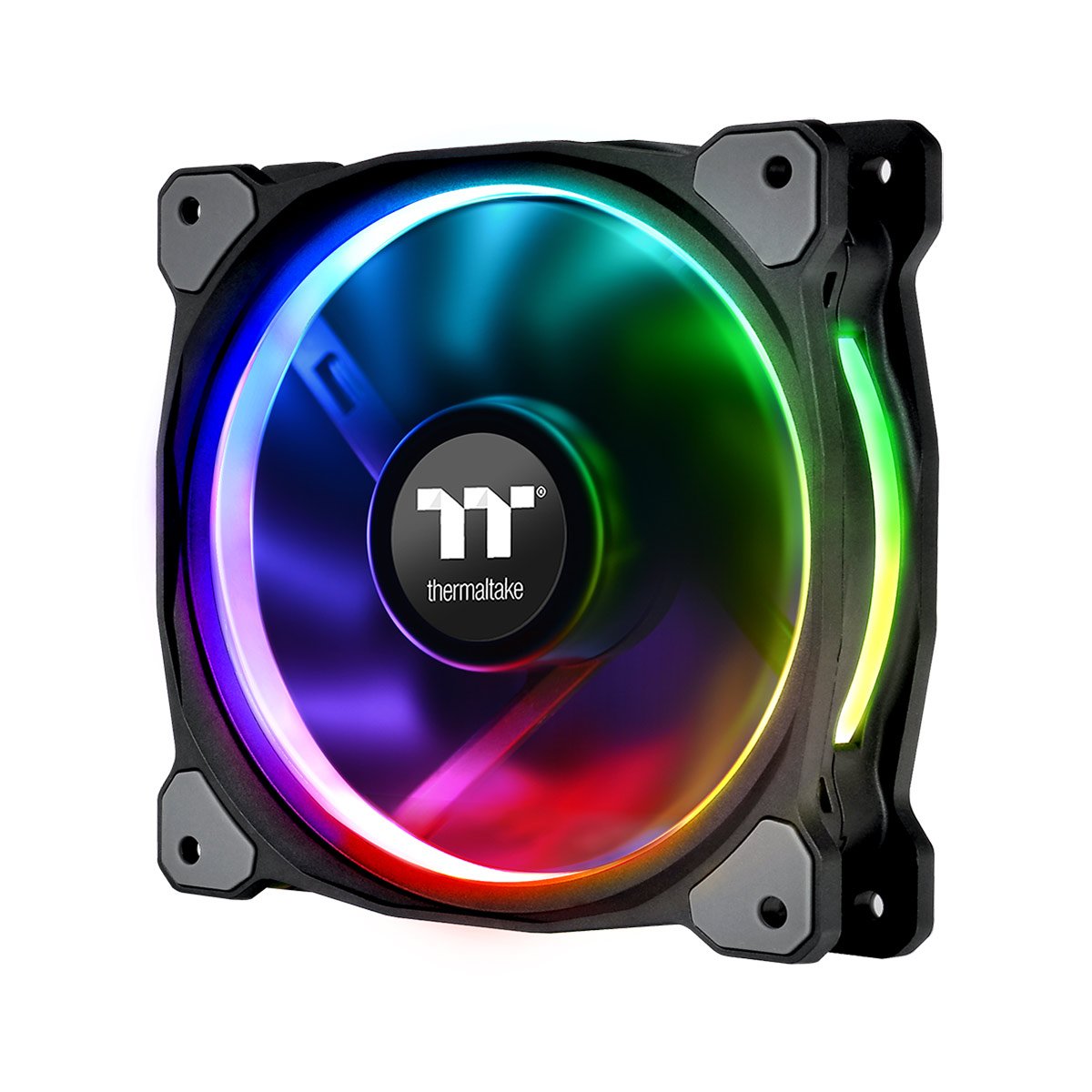 Thermaltake Riing Plus - Ventilador de PC, RGB LED, 14 x 2,5 x 14 cm