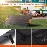 YARD FORCE Panel Solar portátil de 100 W LX SPP10 para generador Solar en casa, IP65 Resistente al Agua, Cargador Solar Plegable, Compatible con Yard Force Power Station para Camping al Aire Libre