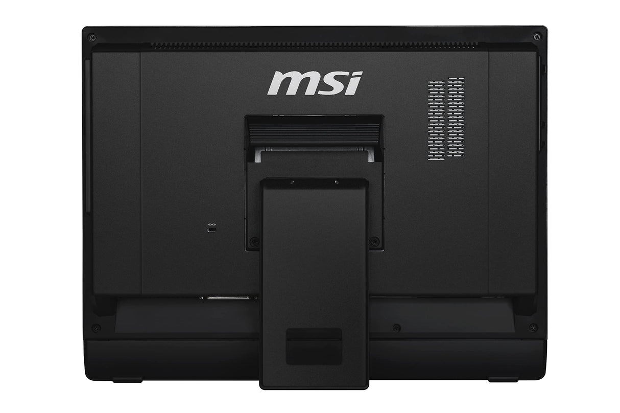 MSI Pro 16T 10M-079XEU, Ordenador All In One 16” HD, Intel Celeron 5205U, 4GB DDR4, 256G M.2 PCIe SSD, sin Sistema operativo, Color Negro