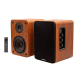 iggual- Altavoces Activos Bluetooth para Ordenador 50W - Altavoz de estantería 2.0. -Home Studio.- Conectividad: Bluetooth 5.3, USB, 2 x RCA (estéreo), HDMI ARC, Óptico Digital Mando a Distancia
