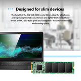 Transcend 2TB MTS825S M.2 2280 SATA III SSD - 6Gb/s, 3D NAND Flash, para Actualización de Laptop/Escritorio TS2TMTS825S