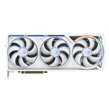 ASUS ROG Astral GeForce RTX 5090 White OC Edition, Tarjeta gráfica Gaming, PCIe 5.0, 32GB GDDR7, HDMI/DP 2.1, 3.8 Ranuras, 4 Ventiladores Axial-Tech, Almohadilla térmica de Cambio de Fase