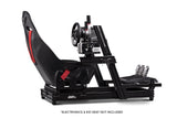 Next Level Racing GTElite Aluminium Simulator Cockpit - Wheel Plate Edition