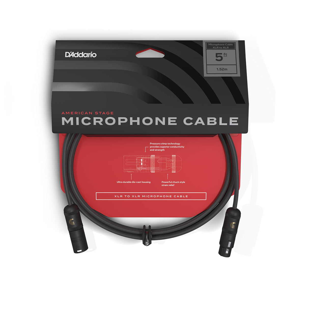 American Stage. Cable para micrófono de 1,5 m