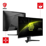 MSI mag 27C6F Monitor Curvo Gaming FHD de 27", 1500R 1920 x 1080 Panel VA rápido, 180 Hz / 0,5 ms (GtG, mín.), Sincronización adaptativa, DP 1.2a, HDMI CEC