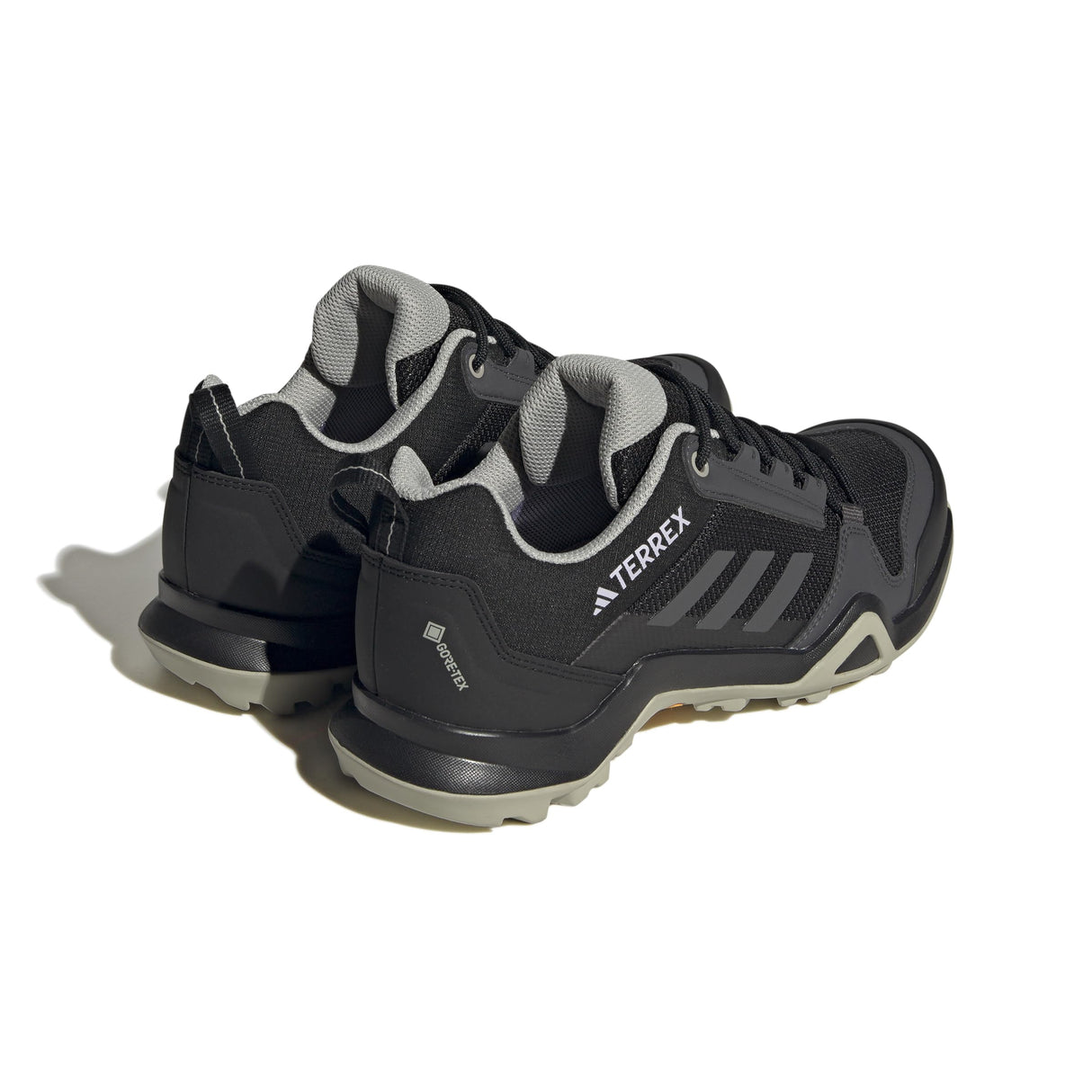 Adidas Mujer Terrex AX3 Gore-Tex Hiking Shoes, Core Black/Solid Grey/Metal Grey, 39 1/3 EU