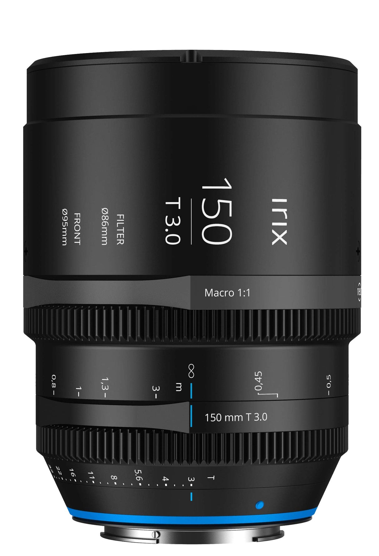 Irix Cine 150mm T3.0 Macro 1:1 Lente de vídeo 150mm para Sony E || 11 láminas de Enfoque min 0,35 m rotación 270° || Lente de vídeo para Sony