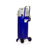 MICHELIN - Compresor de aire vertical MVX50/2 - Tanque de 50 litros - Sin aceite - Motor de 2 CV - Presión máxima 10 bar - Flujo de aire 220 l/min - 13,2 m³/h