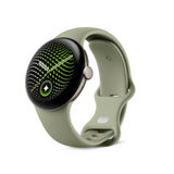 Google Pixel Watch 5 (41 mm) - Smartwatch - Pyrite Case/Olive Band, LTE