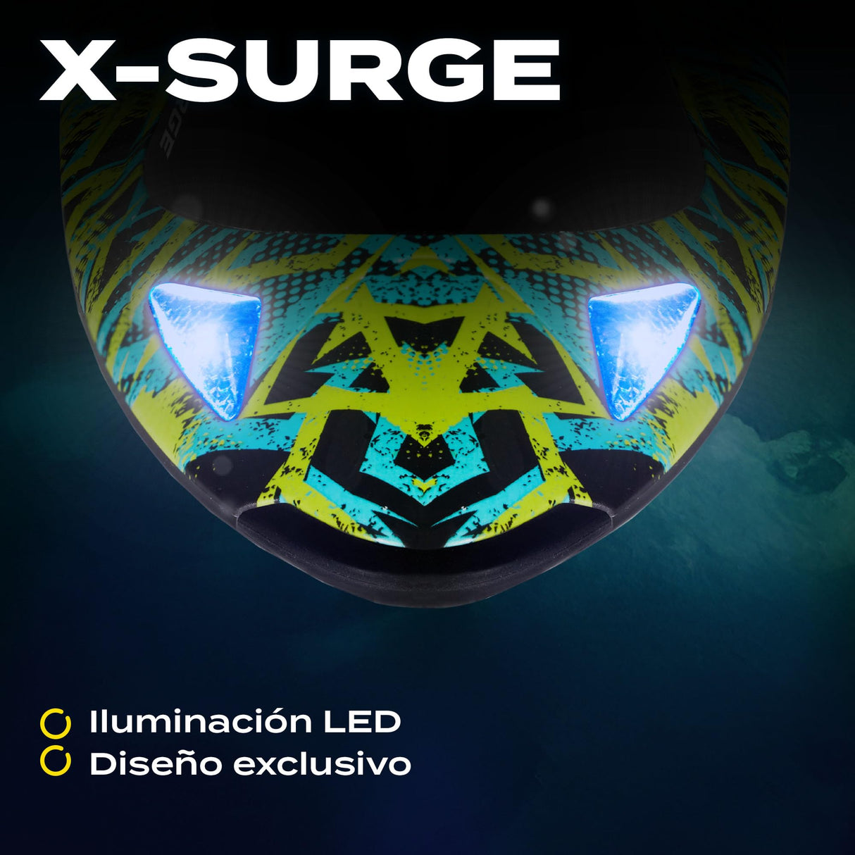OVERMAX X-Surge Barco de Carreras RC Teledirigido con Luz LED, Velocidad de 35 km/h, 2 x Baterías de 1200 mAh, 30 Minutos de Diversión, Regulación de Velocidad, Alcance de hasta 100 m