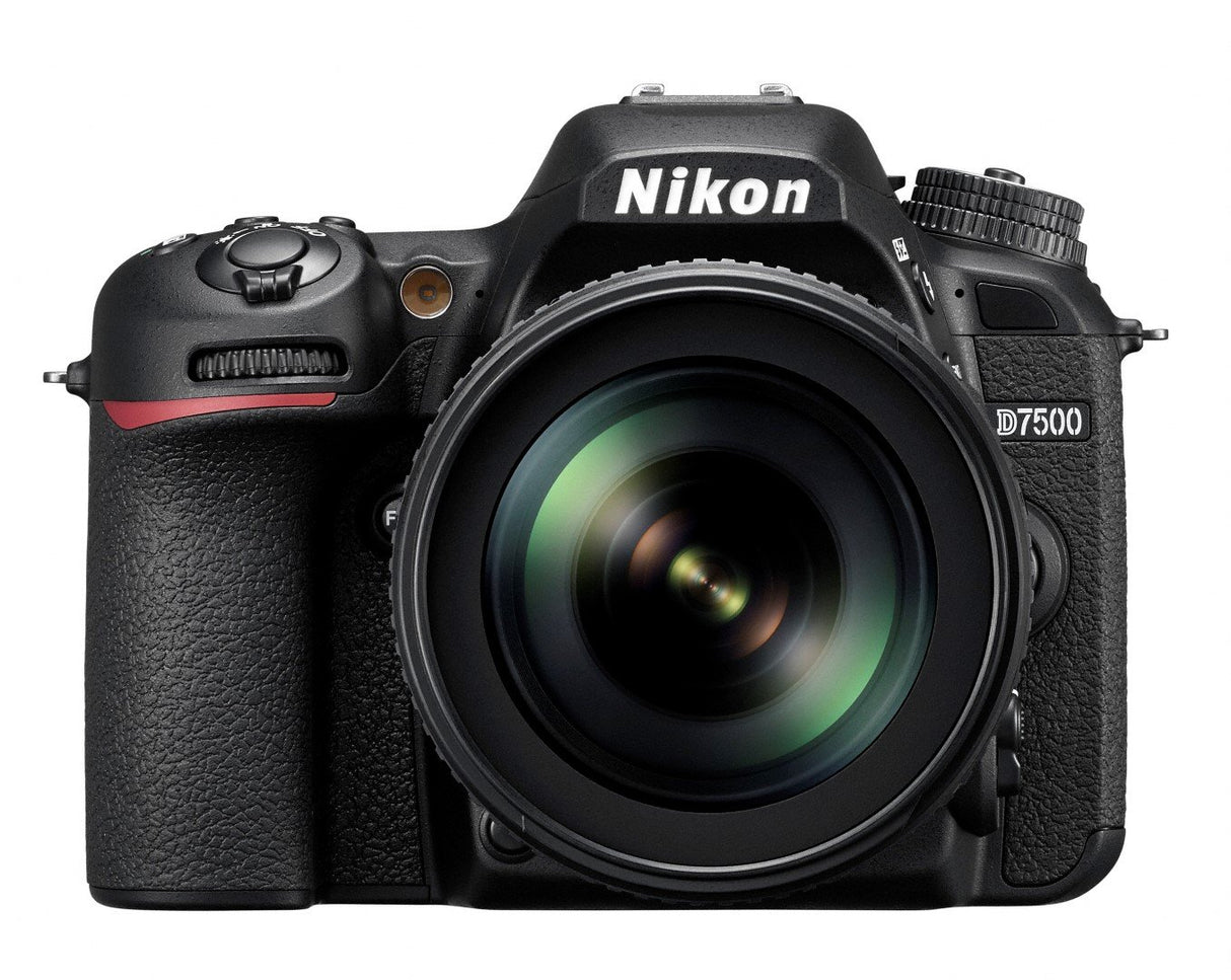 Nikkon D7500 - Cámara réflex Digital de 20.9 MP (Pantalla LCD 3.2", 4K/UHD, SnapBridge, Bluetooth, WiFi), Color Negro - Kit con Objetivo AF-S DX 18-105 mm f/3.5-5.6G ED VR