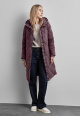 Street One A201972 Chaqueta Acolchada con Forro, Berry Brown, 36 Mujeres