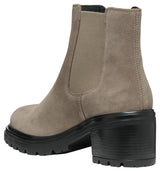 Geox D Damiana E, Bota de Tobillo Mujer, Pardo, 36 EU