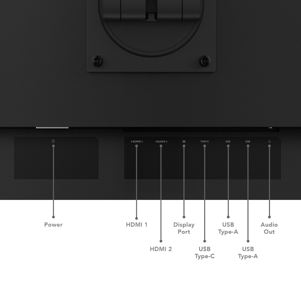 Lenovo N27p - Monitor 27" 4K (IPS, 40Hz, 4ms, 16:9, HDMI, DP, USB-C) Altavoces Integrados, Montaje VESA 100 mm, Soporte con Inclinación, Giro, Pivote y Ajuste de Altura - Negro