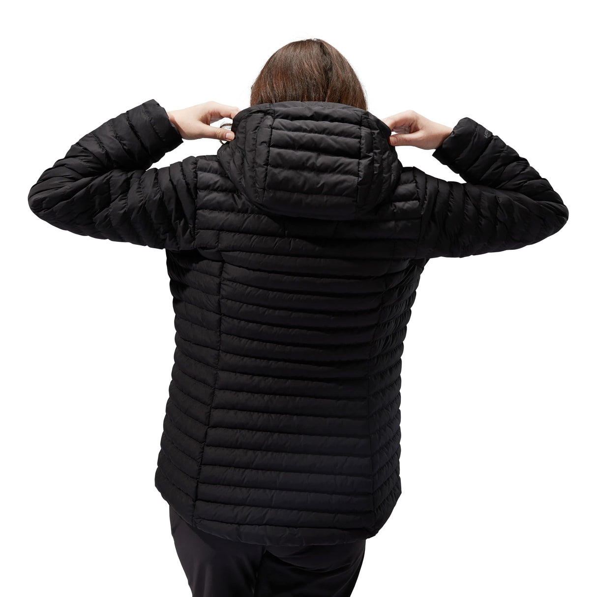 Berghaus Nula Hooded Maternity 2in1 Chaqueta para Mujer, Negro azabache, 40