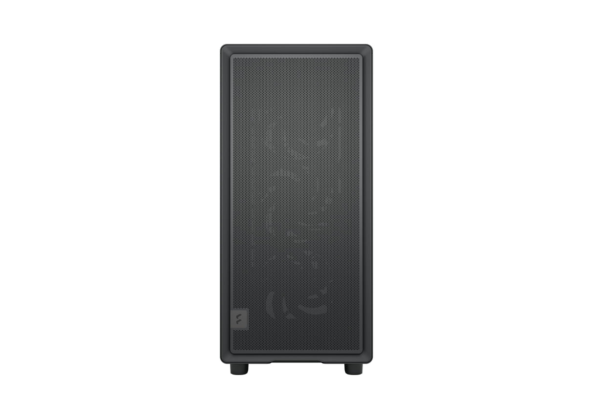 Fractal Design Epoch Black Solid - Caja de Juego para PC de Alto Flujo de Aire - Panel Frontal de Malla - Tres Ventiladores Momentum 12 Incl. - Interior Espacioso - Soporte ATX/mATX/ITX
