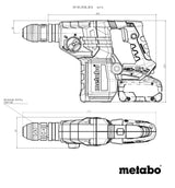 KH 18 LTX BL 28 Q (601715840) Martillo de batería