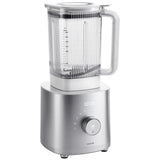 ZWILLING ENFINIGY Batidora de alto rendimiento 1600 W, Preparadora de batidos con cuchilla tipo Winglet de acero inoxidable, 1,8 l, Plata