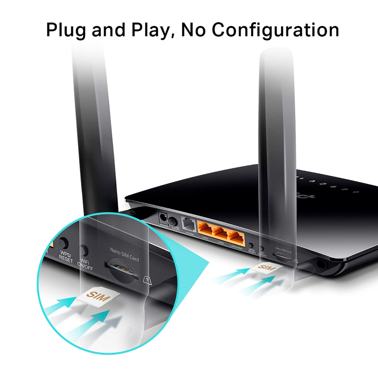 TP-Link TL-MR6500v Telephony ROUTEUR