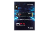 Samsung 990 PRO 4TB hasta 7.450MB/s PCIe 4.0 NVMe M.2 (2280) SSD interno (MZ-V9P4T0BW)