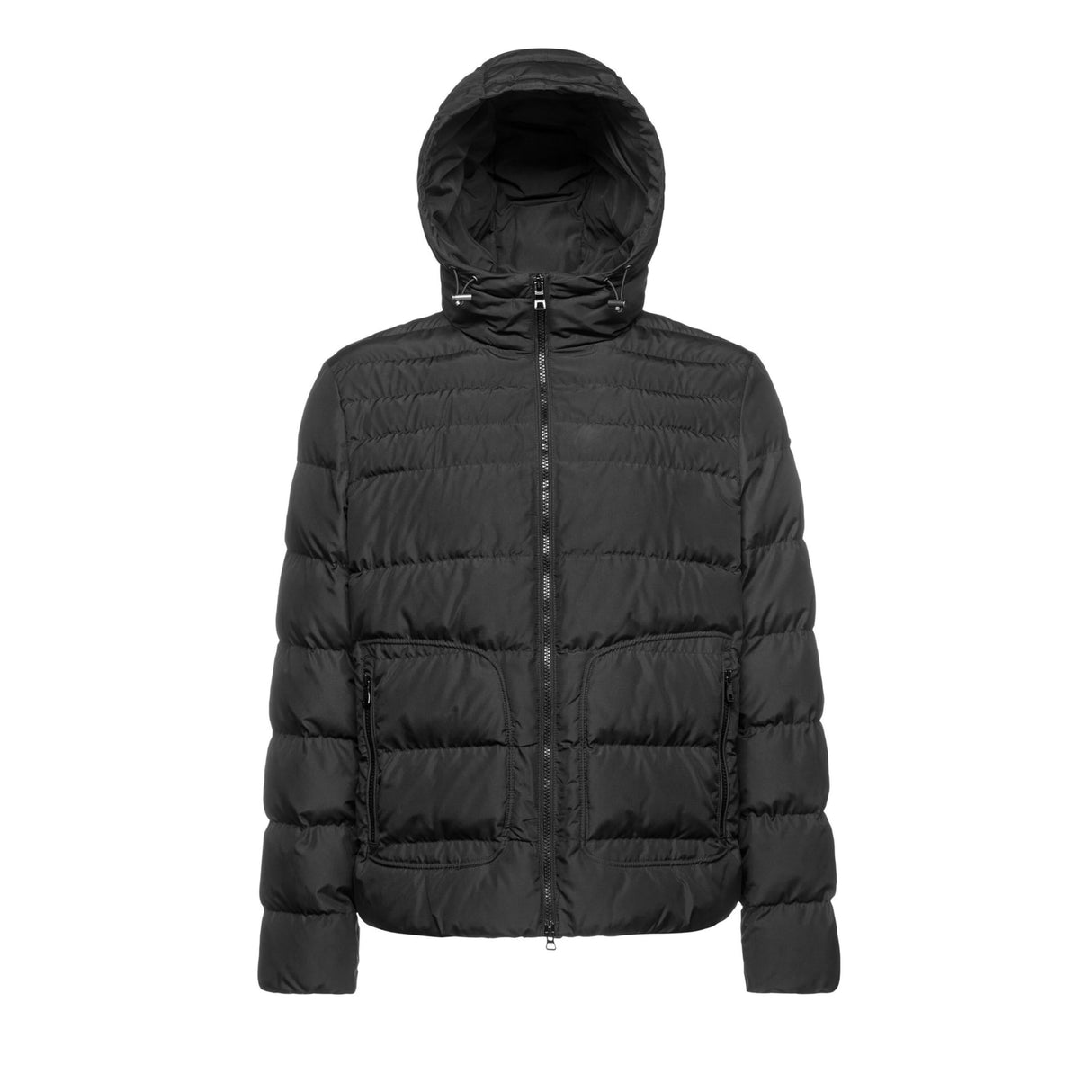 Geox M Imanes Hood Jkt Chaqueta, Negro, 46 Hombres