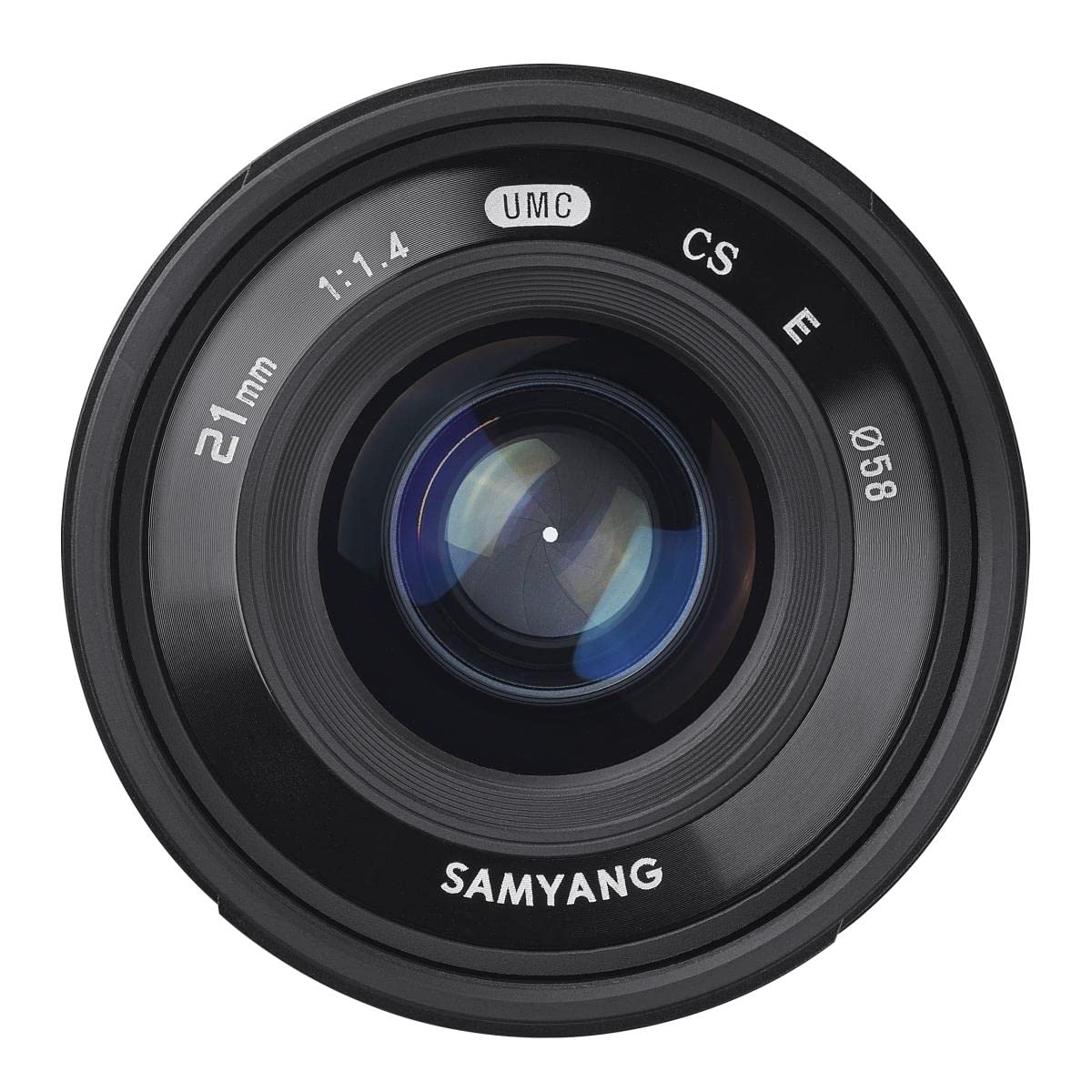 Samyang CSC-Mirrorless - Objetivo fotográfico para Sony E (21mm F1.4 ED AS UMC CS), Negro