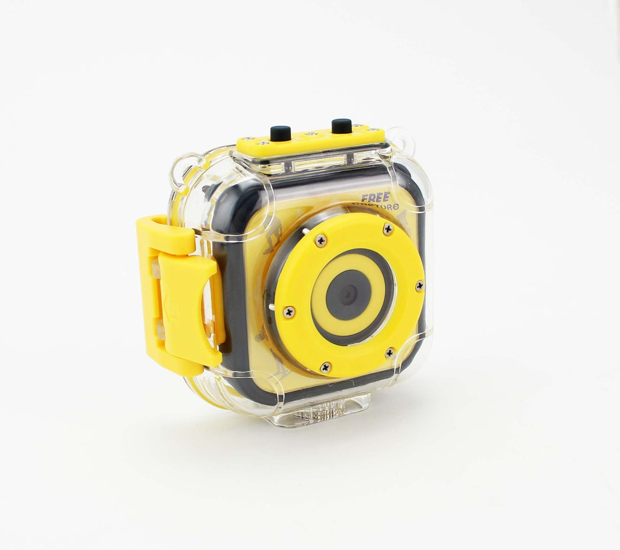 Action Camera Cámara de acción AC32 Moto Seguridad cámara con GPS, 15 x 8 x 8 cm, Rojo/Negro