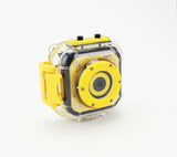 Action Camera Cámara de acción AC32 Moto Seguridad cámara con GPS, 15 x 8 x 8 cm, Rojo/Negro