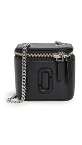 MARC JACOBS The Mini Vanity Bag, Mujer, Black, 1x1x1