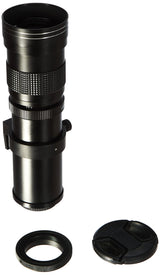 Hersmay Teleobjetivo de Alta definición con Adaptador en T para Nikon D7500, D850, D3400, D7200, D5300, D300, D3100, D5600, D5000, D700, D300, D600 (420-800 mm) 00, D8. 00 D750 y Otras cámaras DSLR