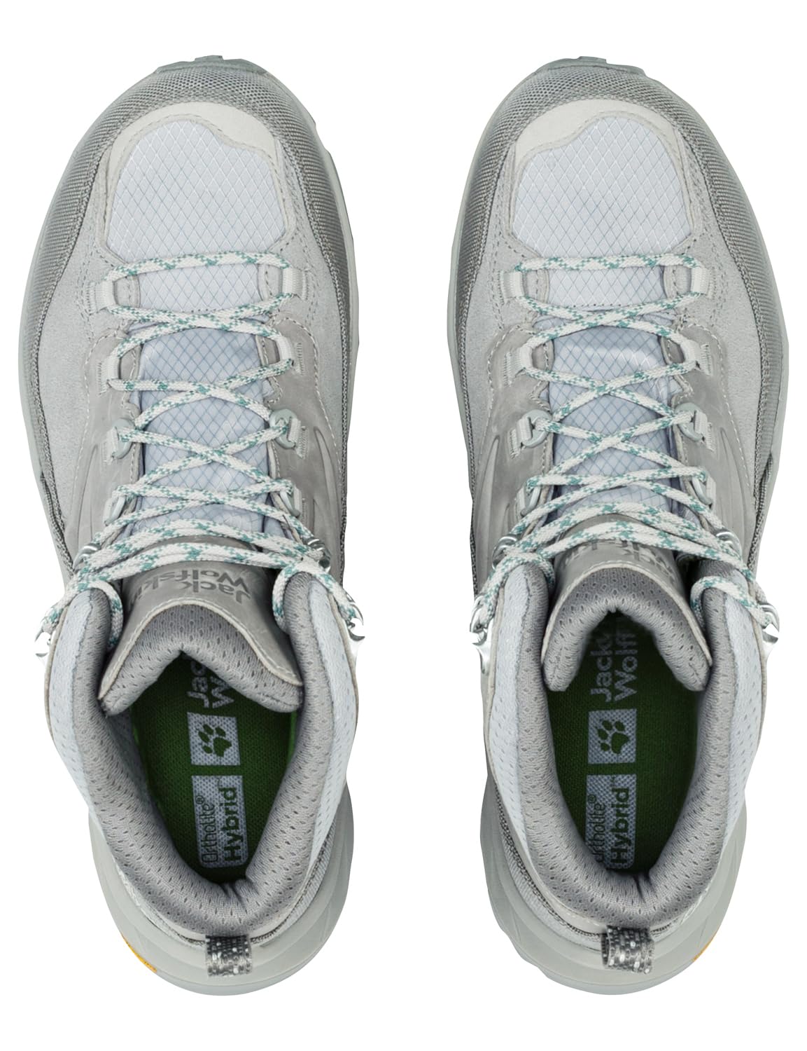 Jack Wolfskin CYROX Texapore Mid M, Zapatillas para Caminar Hombre, Gris, 39.5 EU