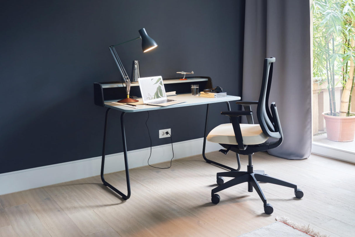 Sedus, Se:do Pro Light 2 - Silla de Oficina ergonómica, Membrana de Red, Color Negro, Soporte Lumbar, Soporte para el Cuello, Altura Regulable