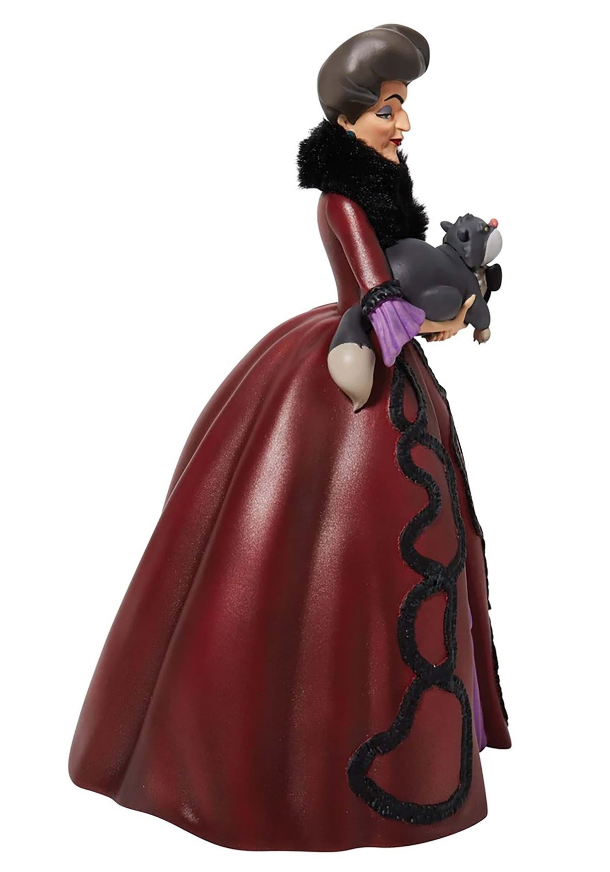 Disney Showcase Enesco Cenicienta Rococó Lady Tremaine 9.5 Estatua