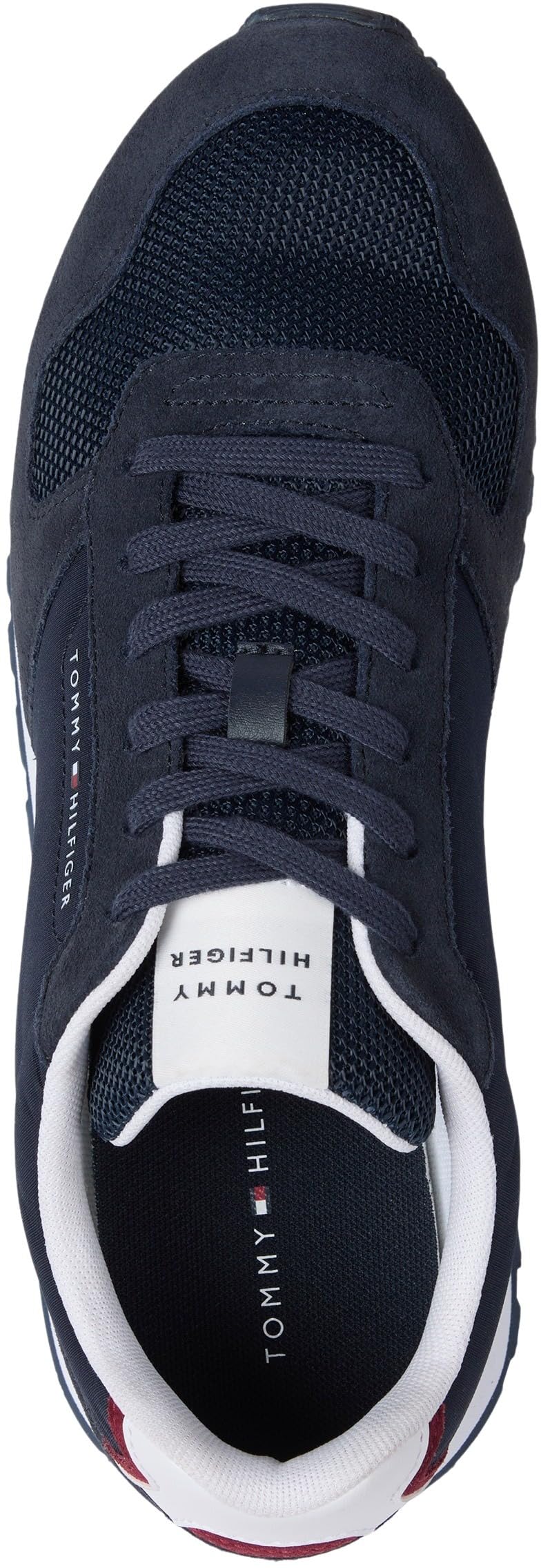 Tommy Hilfiger Runner Sneaker Hombre New Eva Summer Nylon Pop de Ante, Azul (Desert Sky), 42