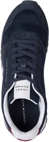 Tommy Hilfiger Runner Sneaker Hombre New Eva Summer Nylon Pop de Ante, Azul (Desert Sky), 42