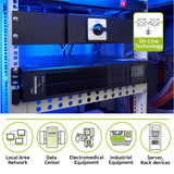 Tecnoware Power Systems SAI EVO DSP Plus 3600, Alta Protección contra Apagones, Autonomía hasta 40 Min, 8 Salidas IEC, Alta Eficiencia 94%, Interfaz USB/RS232/SNMP, Potencia 3600 VA